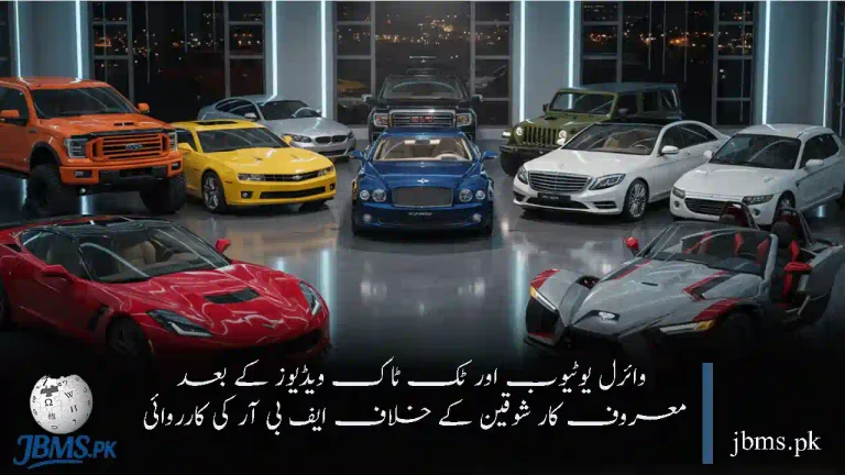 Famous Car Enthusiast Faces FBR Action After Viral YouTube, TikTok Videos – Complete Guide 2025