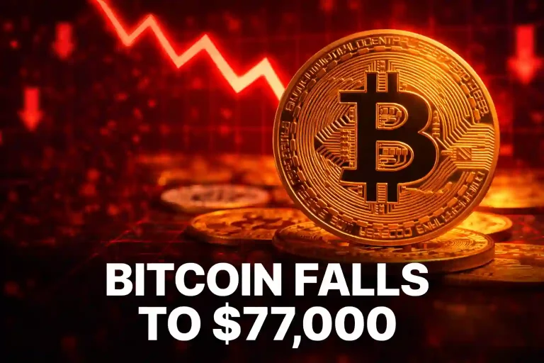 Bitcoin Drops to $77000 as Crypto Market Turns Volatile