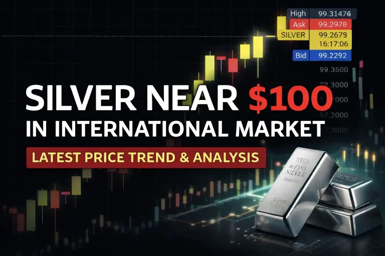 Silver Near $100 in International Market