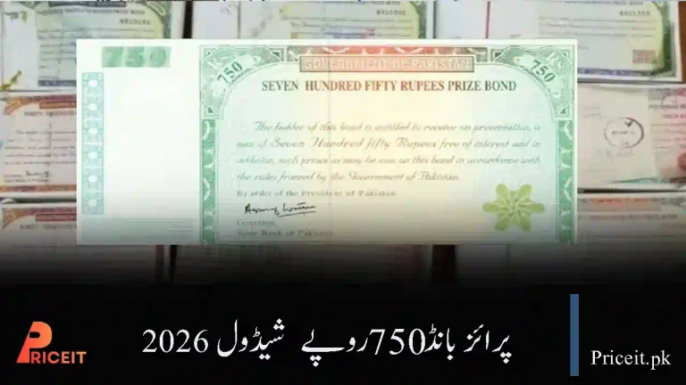 Prize Bond Rs 750 Schedule 2026 Latest Draw Detail and Complete Guideness