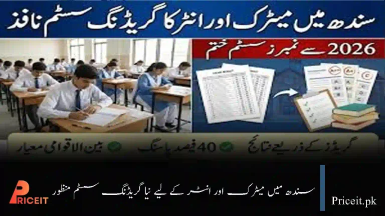 New Grading System Approved for Matric and Inter in Sindh