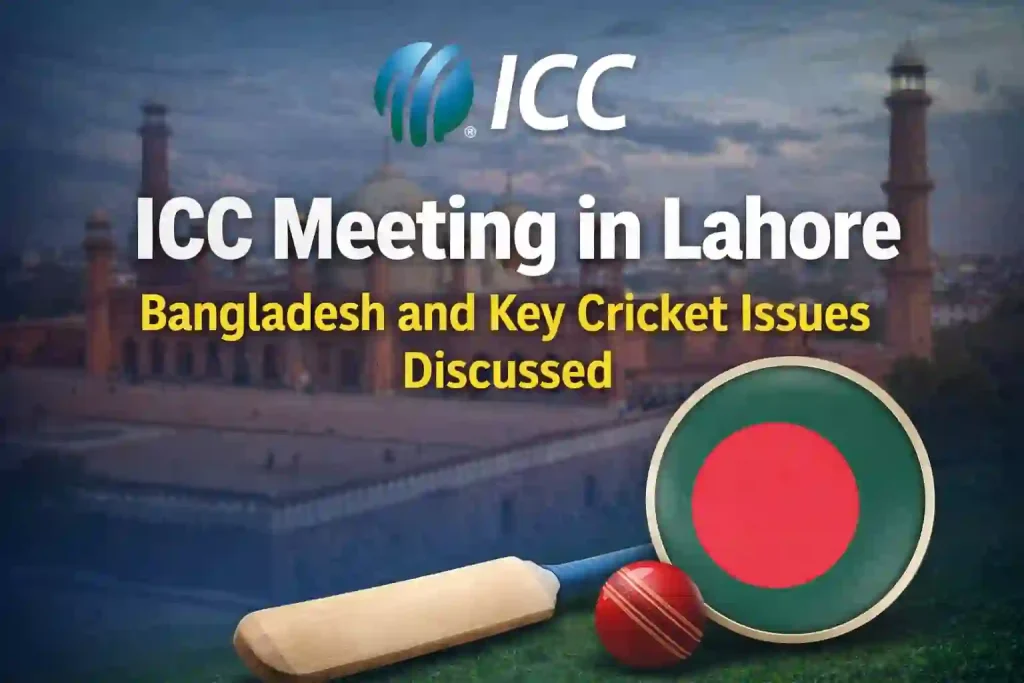 ICC Meeting in Lahore
