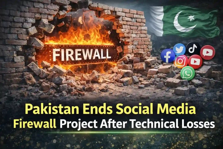 Pakistan Ends Social Media Firewall Project Ahead of 5G Auction