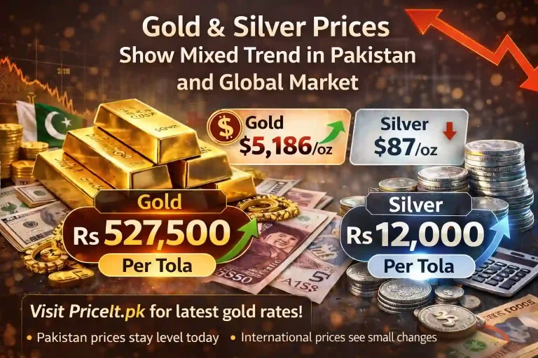 Gold Prices Hold Steady in Pakistan Despite Global Market Changes