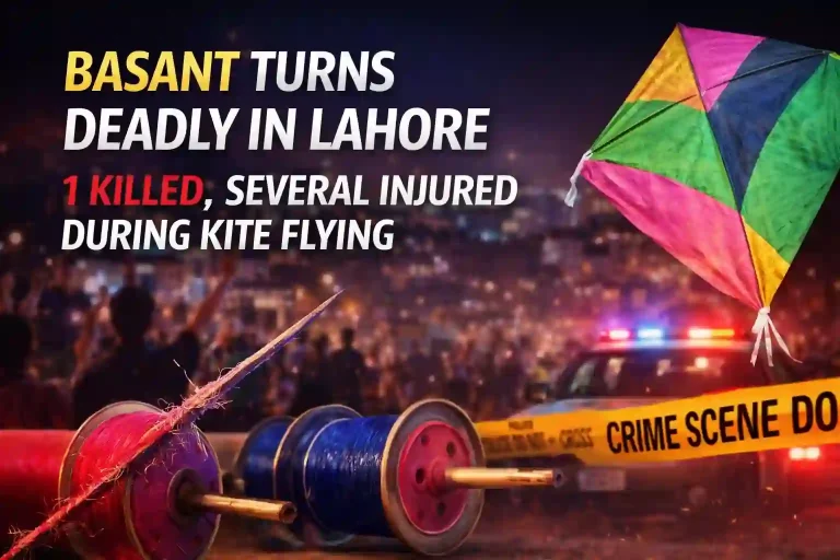 Basant Violence in Lahore 2026