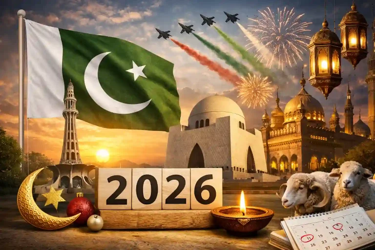 Pakistan Public Holidays 2026