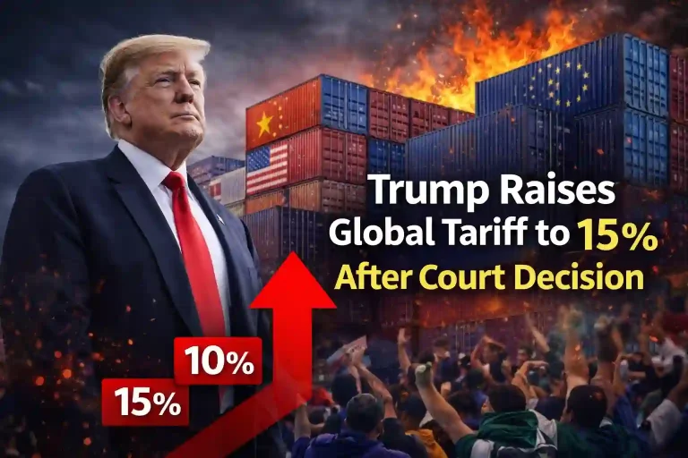 Trump Increases Global Tariff to 15% After Court Decision