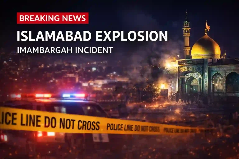 Islamabad Explosion