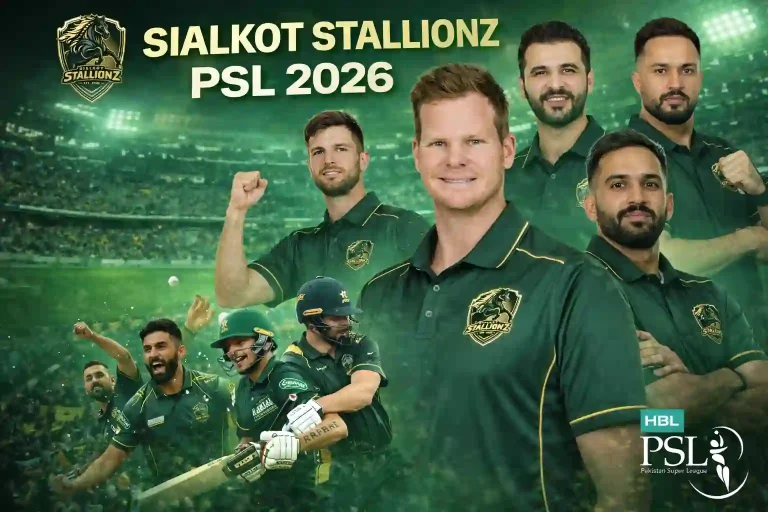 Sialkot Stallionz Squad PSL 2026
