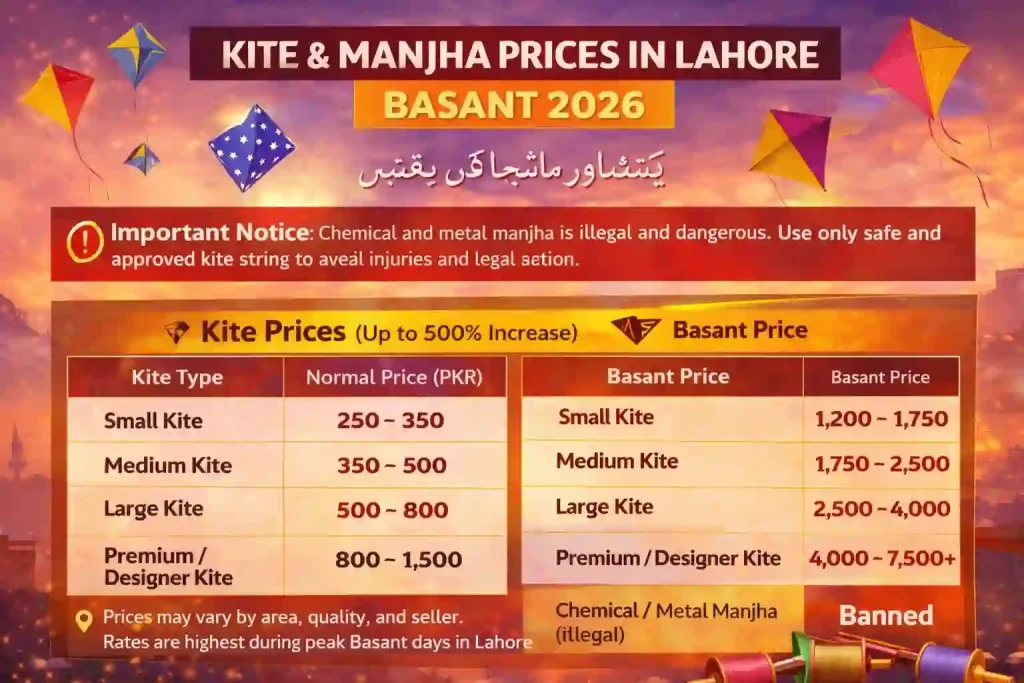 Kite Price in Pakistan 