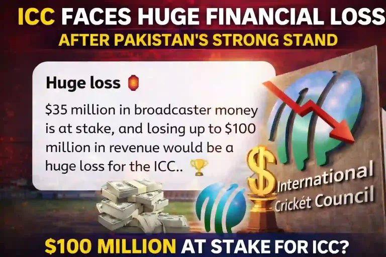 ICC Faces Huge Financial Loss After Pakistan’s Strong Stand