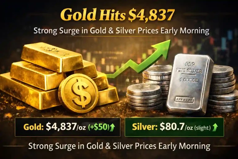 Start of the Day: Big Jump in Gold Prices Stuns Global Markets