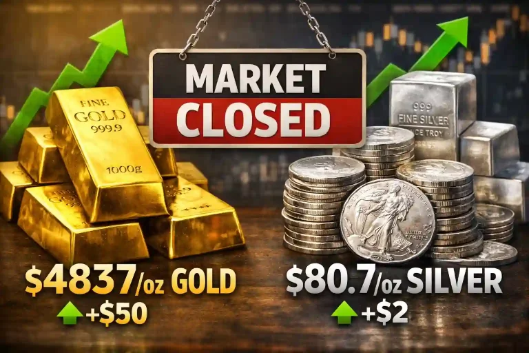 Gold Prices Surge Despite Market Closure – Latest April 19 Update
