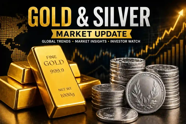 Gold & Silver Market Sees Strong Rise Today – Full Update