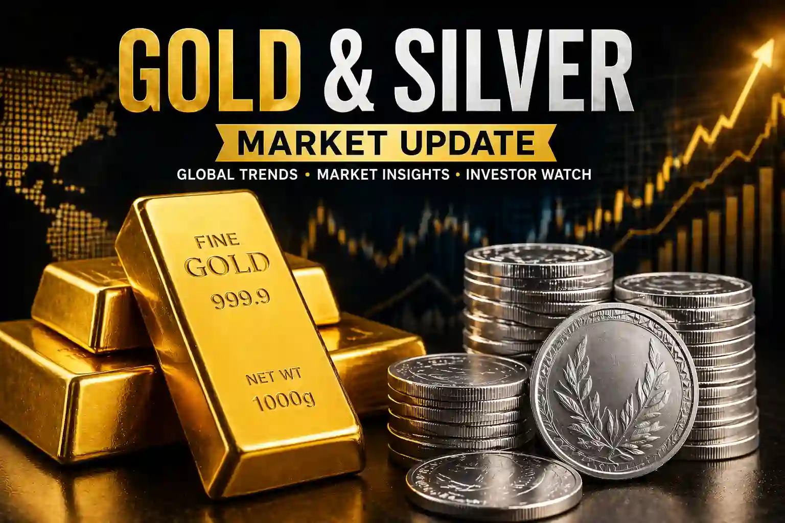 Gold & Silver Market Sees Strong Rise Today – Full Update