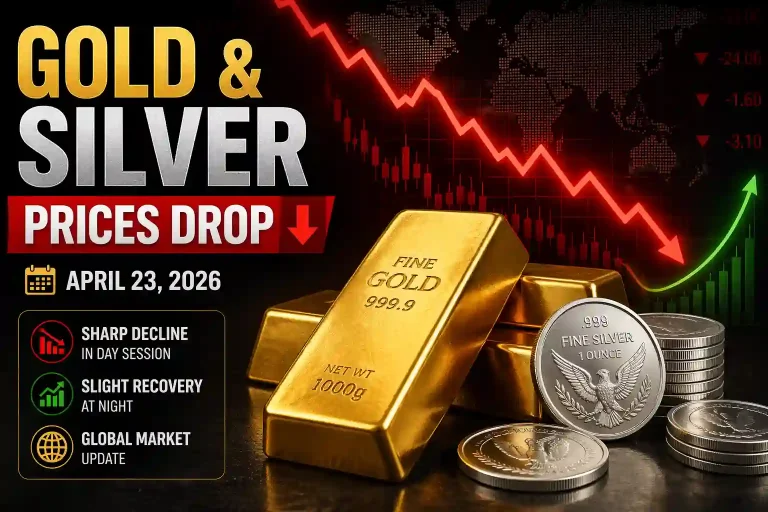 Gold & Silver Prices See Sharp Swings on April 23, 2026