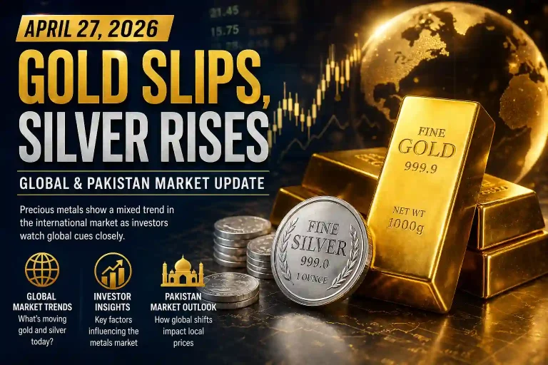 Gold Takes a Dip But Silver Is Quietly Moving Higher