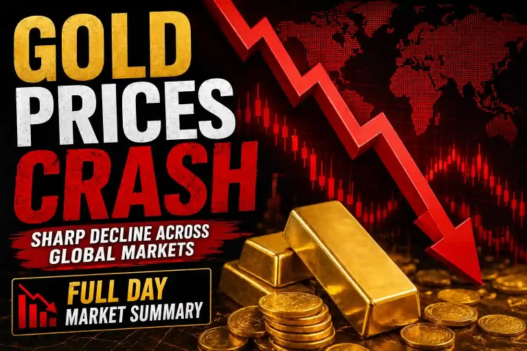 Gold Slides All Day Long – April 28 Full Market Recap