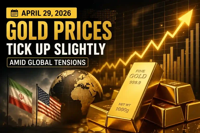 Gold Prices Show a Subtle Rise – Markets React to Global Signals