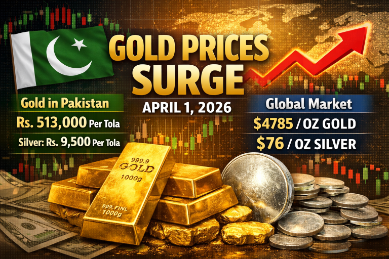 Gold Prices Hit New High on April 1