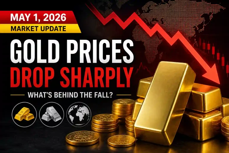 Gold Market Shock: Prices Fall in Afternoon Trading