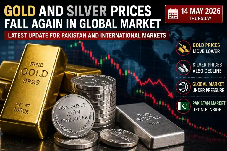 Gold and Silver Prices Fall Again in Global Market – 14 May 2026