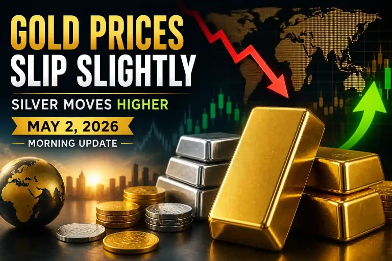 Gold Dips While Silver Gains — Market Update May 2