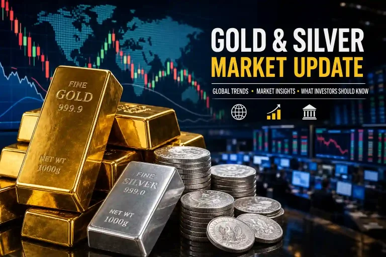 Global Market Flash: Gold and Silver Prices Decline Again