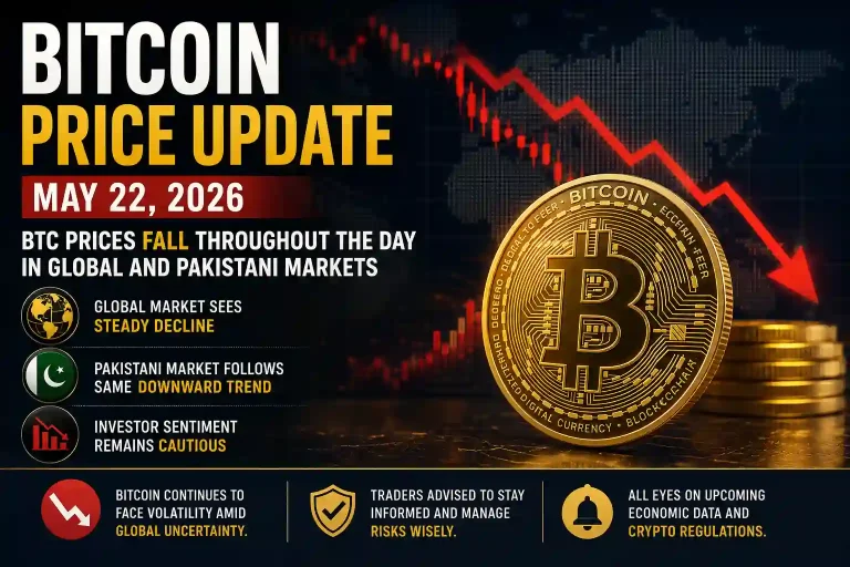 Bitcoin Market Update May 22, 2026 – Prices Continue to Fall