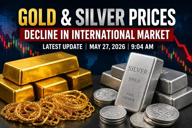 International Gold Prices Drop Again on May 27, 2026