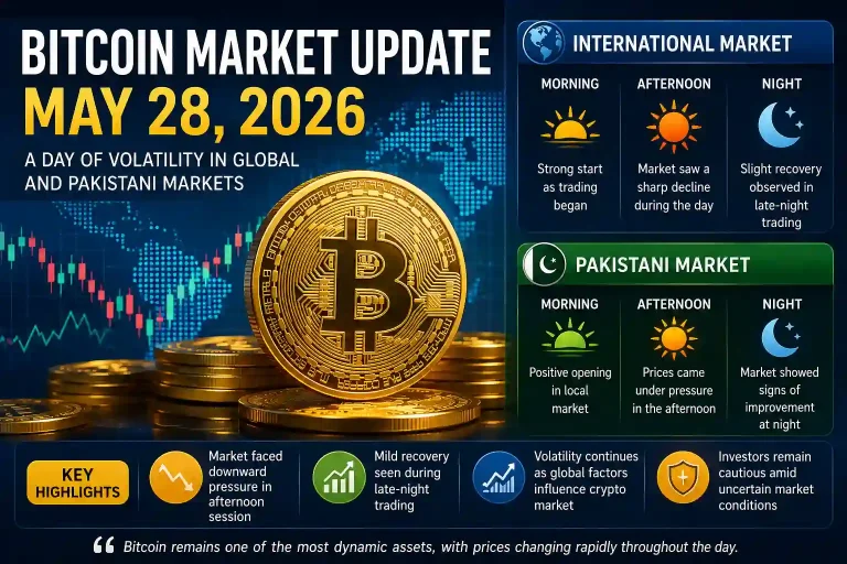 Bitcoin Market Sees Sharp Swings on May 28 Amid Global Crypto Volatility
