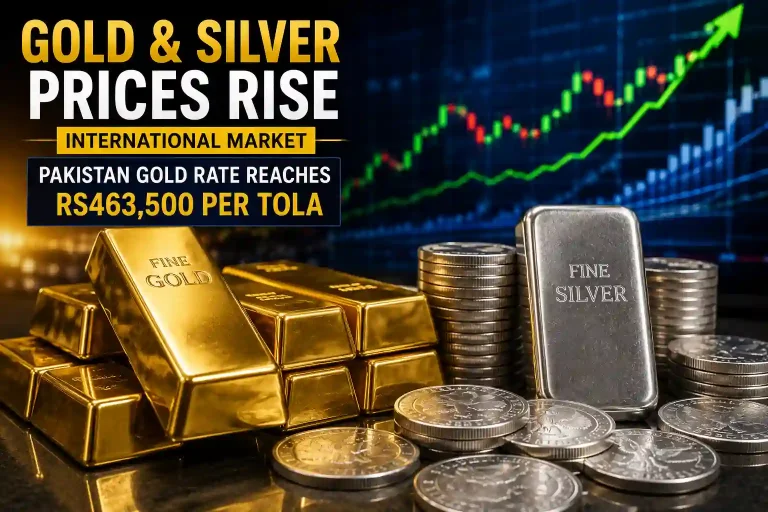 Gold and Silver Prices Surge in Global Market Today