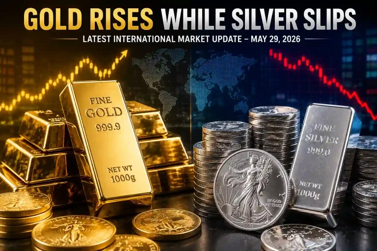 Gold Holds Firm While Silver Slips: Latest Market Rates for May 29, 2026