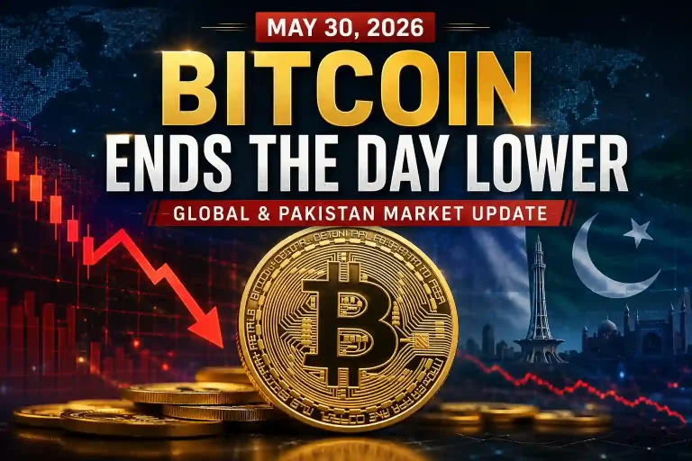 Bitcoin Price Slips Slightly in Global and Pakistan Markets