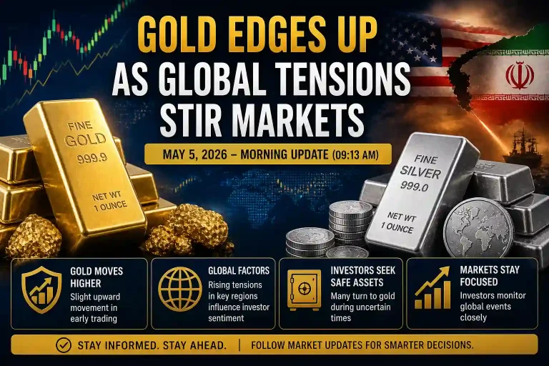 Gold Moves Slightly Higher in Early Morning Trading – May 5, 2026