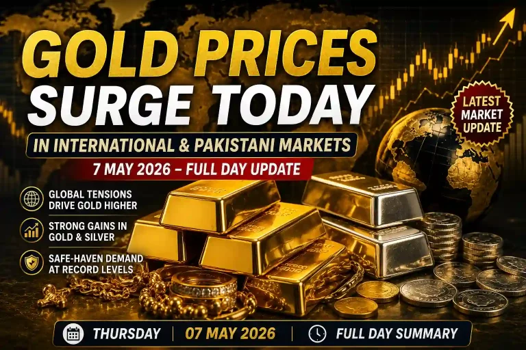 Gold Prices Today in Pakistan and International Market – 7 May 2026 Update