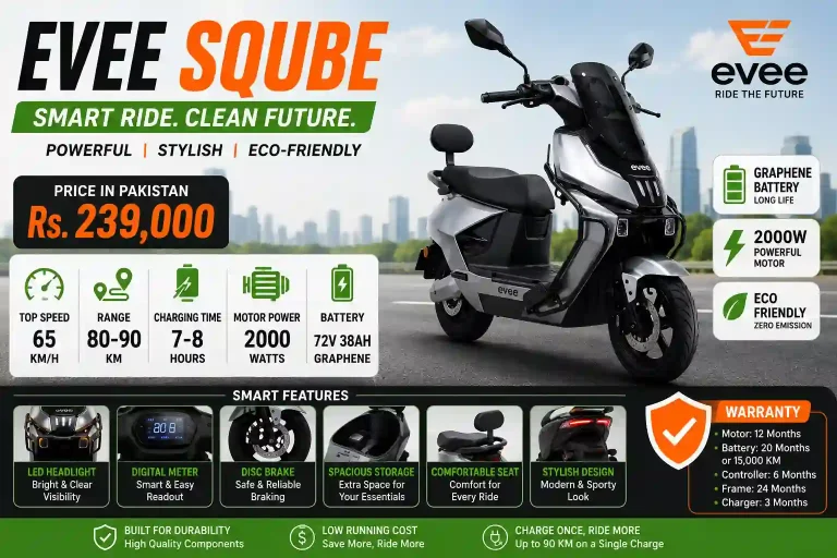 Evee SQUBE Price in Pakistan