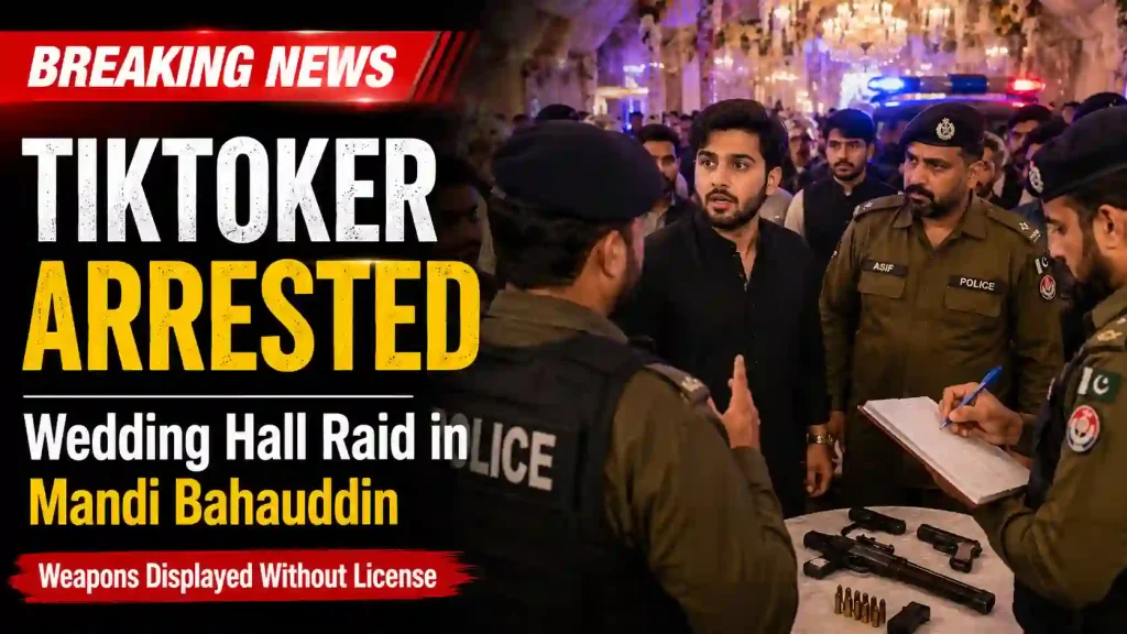 TikToker Bilal Marth Arrested in Mandi Bahauddin
