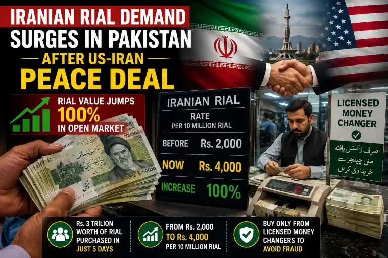 Iranian Rial Value Doubles in Pakistan Following US-Iran Peace Agreement