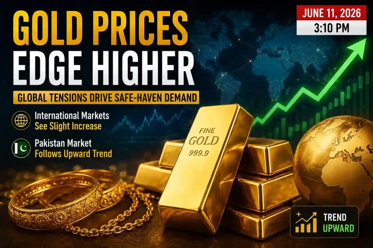 Gold Rises Again in Global Trade – June 11, 2026