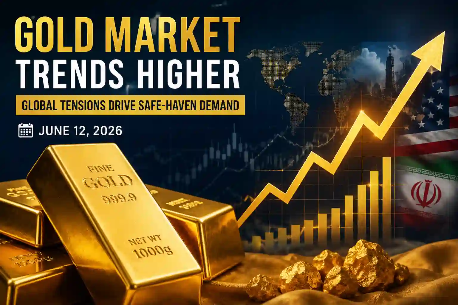 Gold Market Jumps as Global Risks Intensify