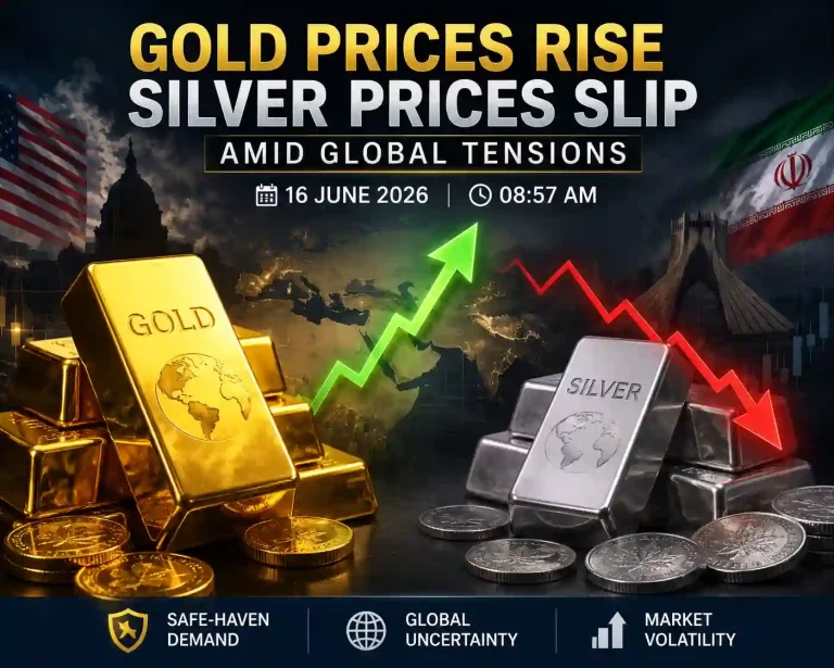 Gold Rises, Silver Slips: Market Trend Update | June 16, 2026