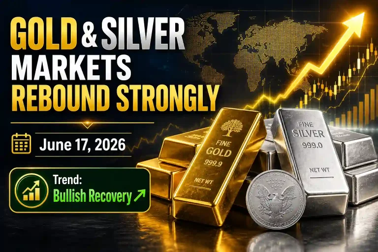 Precious Metals Stage Strong Comeback Late on June 17