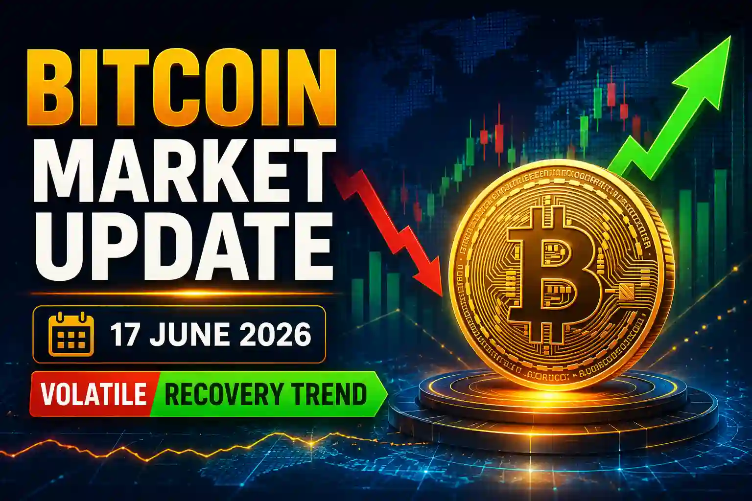 Bitcoin Rebounds After Sharp Intraday Swings on June 17, 2026