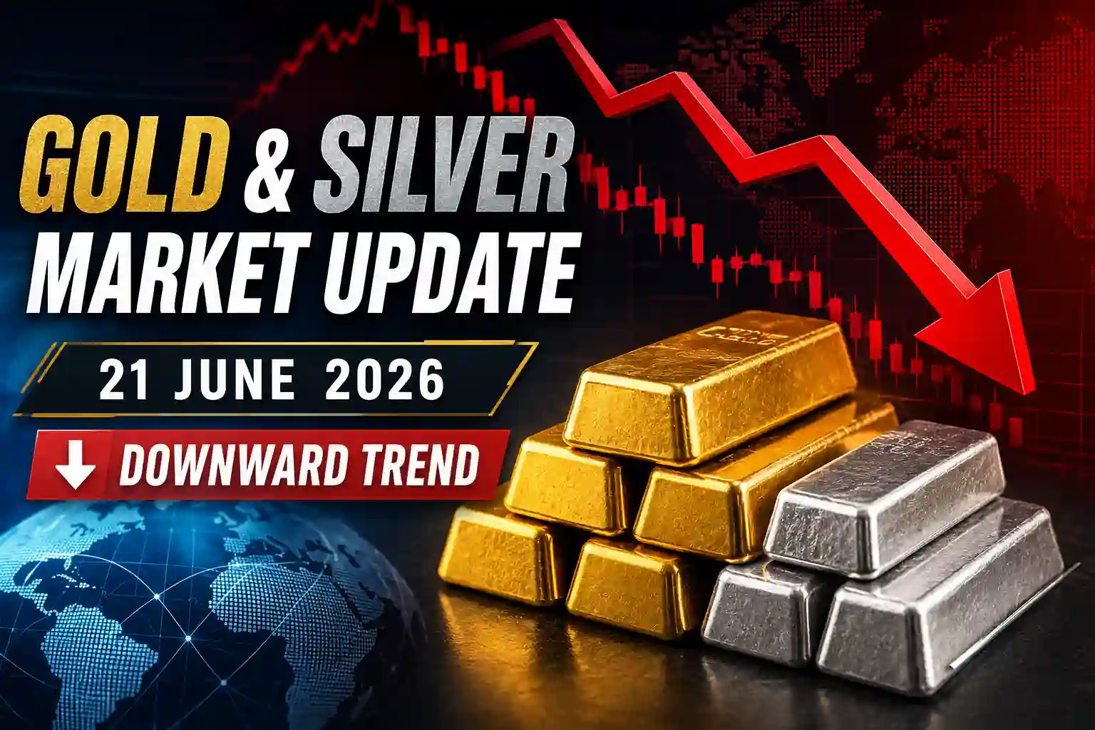 Gold and Silver Markets Close the Week on a Weak Note – June 21, 2026