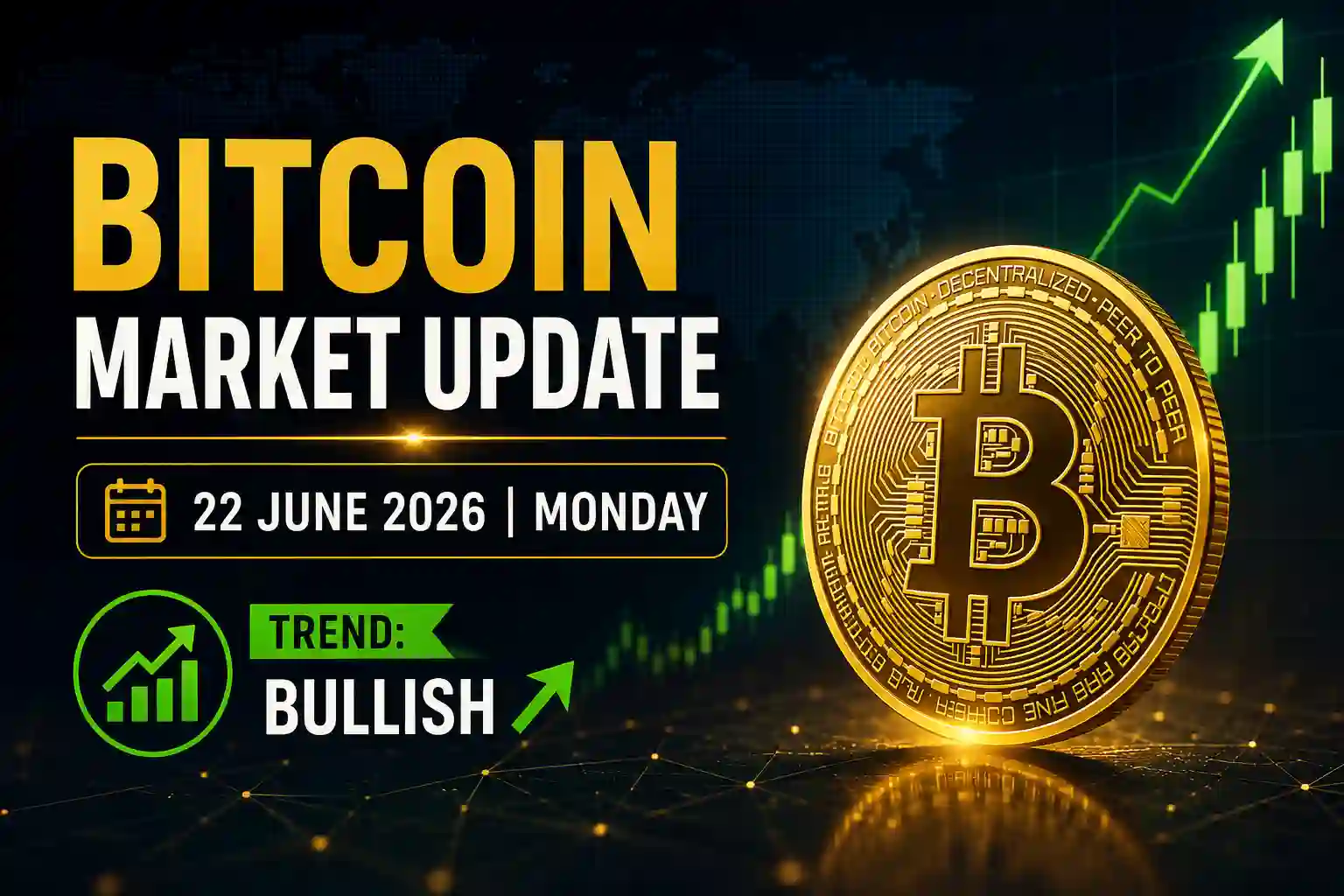 Crypto Market Update: Bitcoin Finishes Higher on June 22