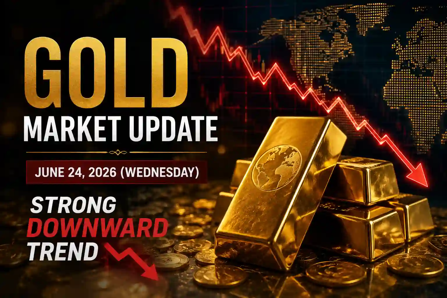 Precious Metals Under Pressure: Gold Records Sharp Drop