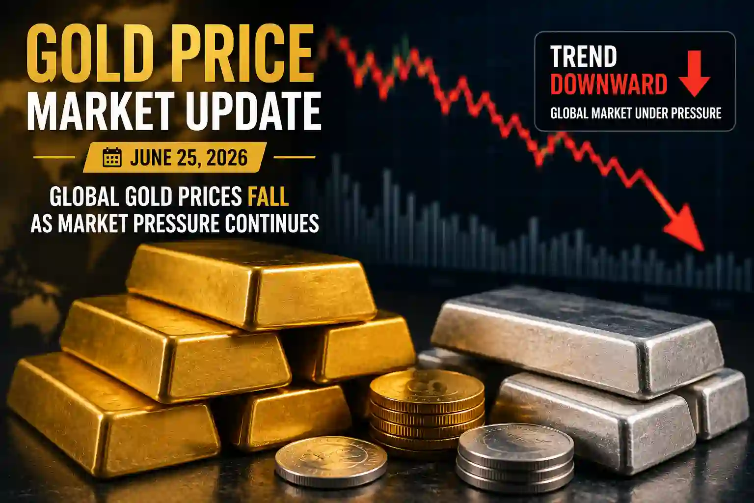 Gold Market Update Today: Prices Extend Losses on June 25, 2026