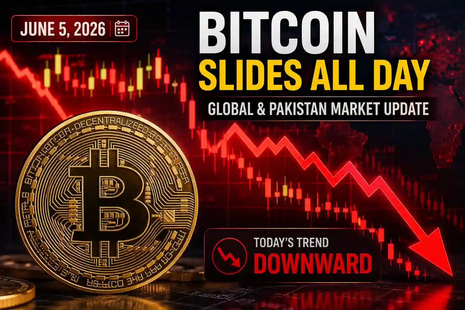 Bitcoin Extends Downward Trend on June 5, 2026