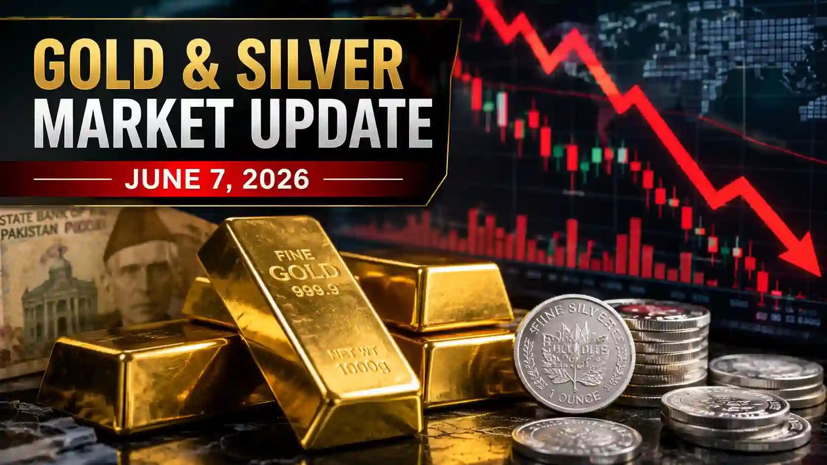 Gold and Silver Prices Trend Update – June 7, 2026